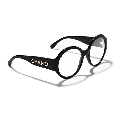 chanel 5410 round sunglasses|CHANEL Round Sunglasses CH5410 Black .